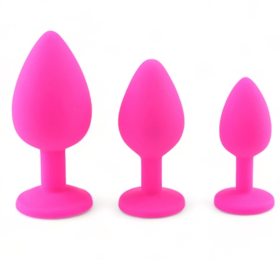 Silicone Butt Plug Training Kit (3 Piece)