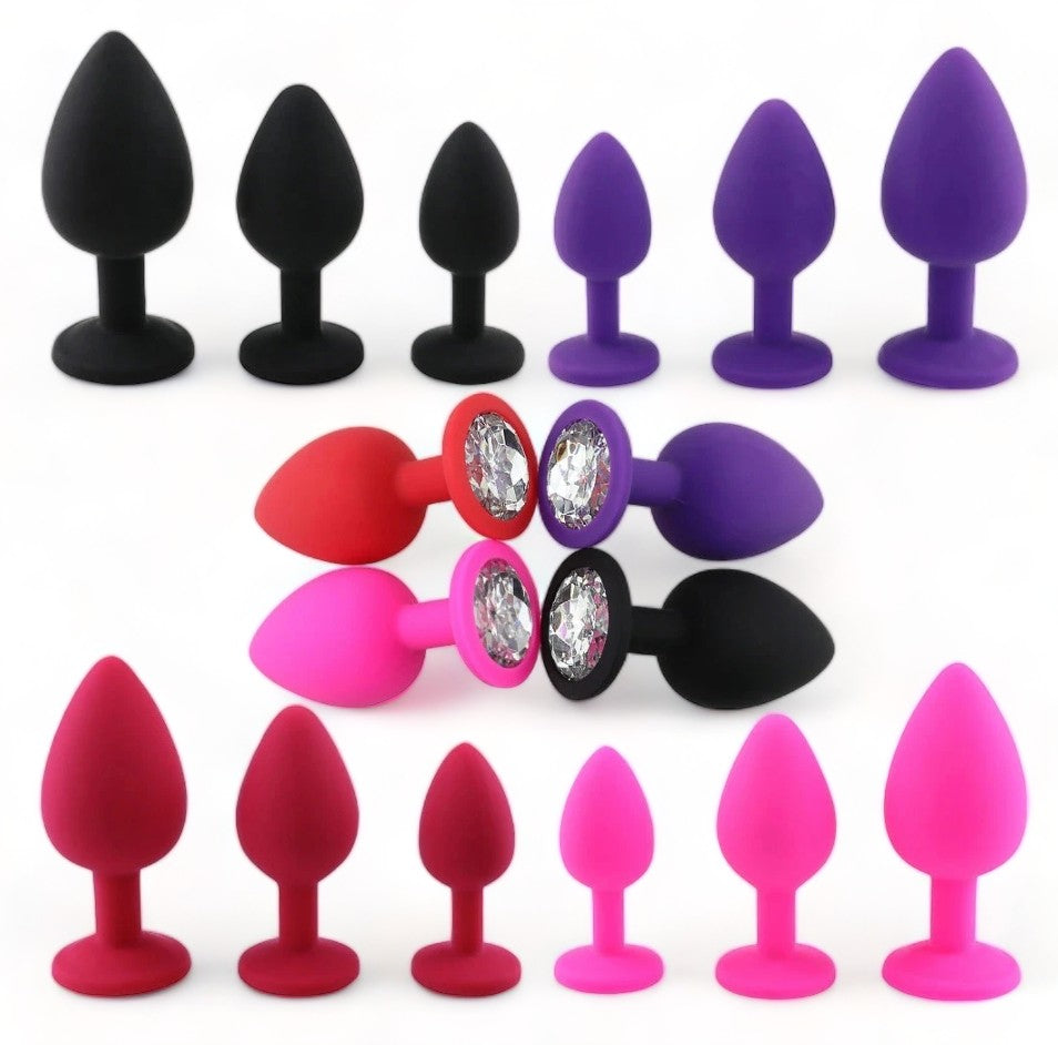 Silicone Butt Plug Training Kit (3 Piece)