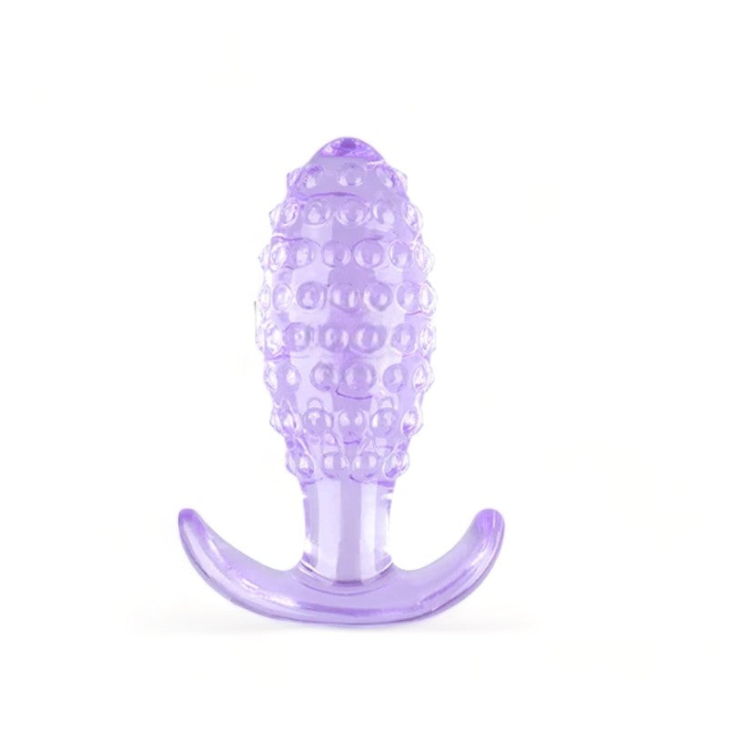 Silicone Textured Butt Plug