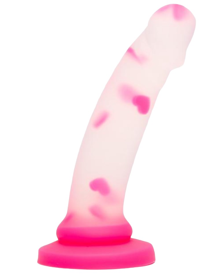 Silicone Heart Dildo