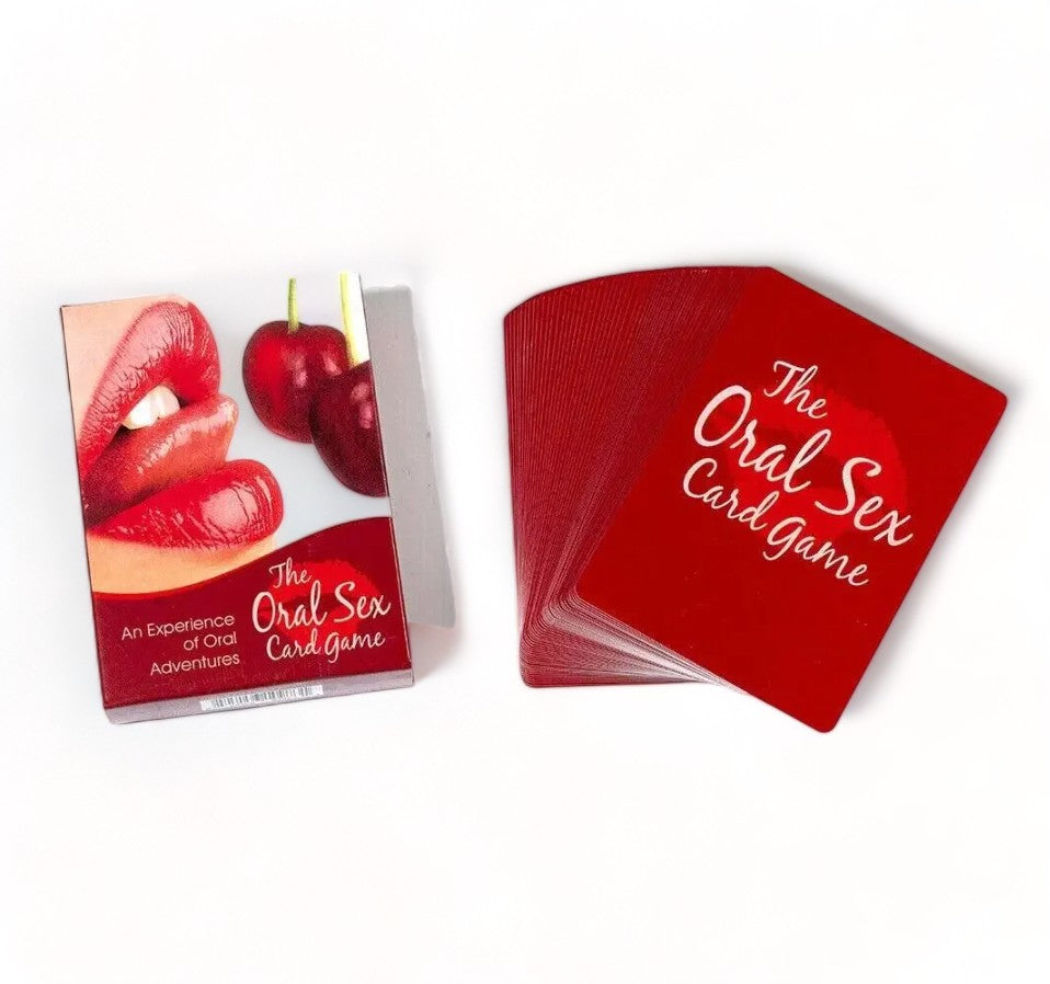 Couples Foreplay and Oral Sex Positions Card Game