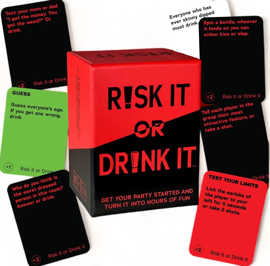 'Risk It Or Drink It' Card Game