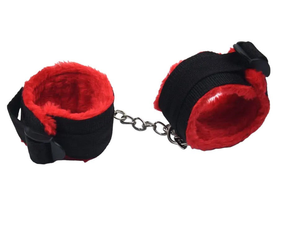 Handcuffs and Flogger Set