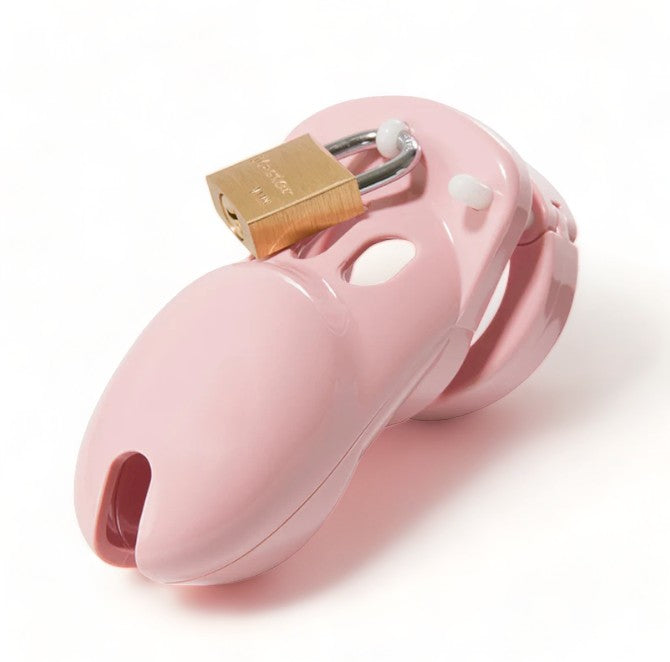 5 Size Chastity Cage (Pink)